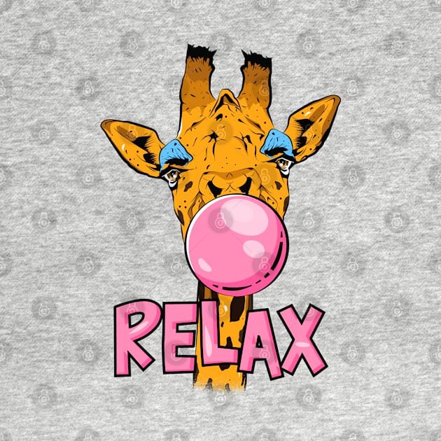 Giraffe Relax by portraiteam